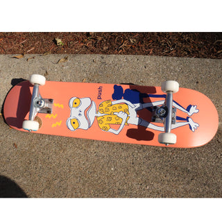 Push Skateboard Complete Froggy Sketch Peach 7.75" x 31.5"