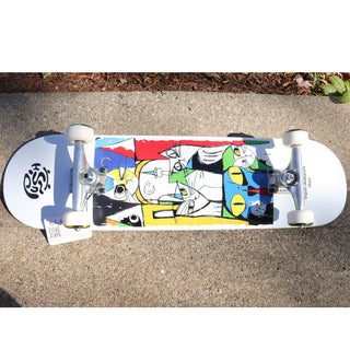 Push Skateboard Complete Libya MLSL White 8.0" x 31.6"