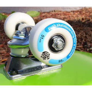 Push Skateboard Complete Lizard Big Lime 7.5" x 29.3"
