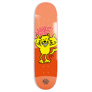 Push Skateboard Complete Chaos Kat Incomplete Orange 8.25" - Unassembled Kit with Tool