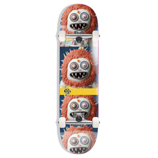Push Skateboard Complete Frosty Red/Blue 8.25"