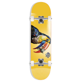 Push Skateboard Complete Toucan Soft Top Golden 7.25" x 28.45"