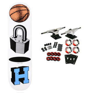 Quasi Skateboard Complete Justin Henry Locked 8.125" x 31.75"