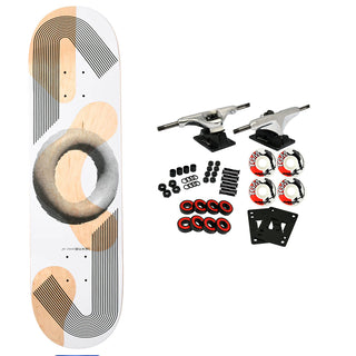 Quasi Skateboard Complete Jake Johnson Boomerang Twin 8.375" x 31.75"