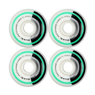Quasi Skateboard Wheels 54mm Protothane Classic 83B White