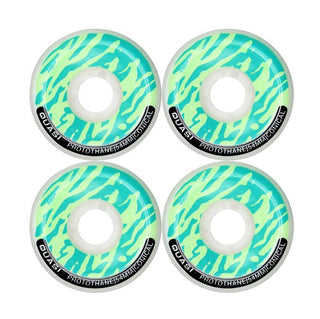 Quasi Skateboard Wheels 54mm Protothane Conical 83B White