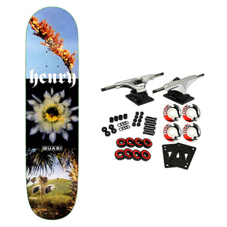 Quasi Skateboard Complete Justin Henry Engel Twin 8.375" x 31.75"