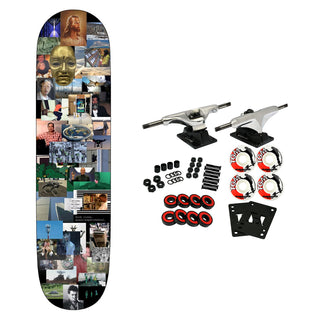Quasi Skateboard Complete Rizzo Psyop 8.25" x 31.75"
