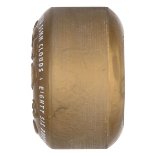 Ricta Skateboard Wheels 55mm Clouds 86A Metallic Gold