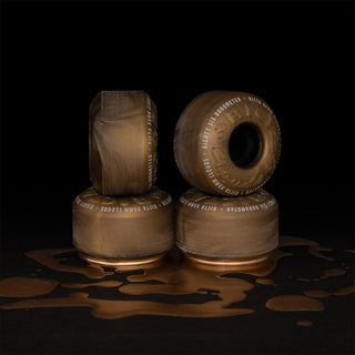 Ricta Skateboard Wheels 55mm Clouds 86A Metallic Gold