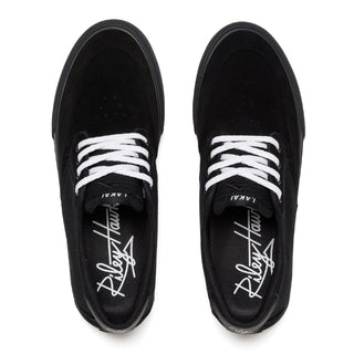 Lakai Skateboard Shoes Riley Hawk 3 Black/Black Suede