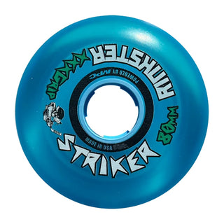Rink Rat Roller Hockey Wheels Rinkster Striker 76mm / 80mm HiLo XXX Grip Blue 8-Pack