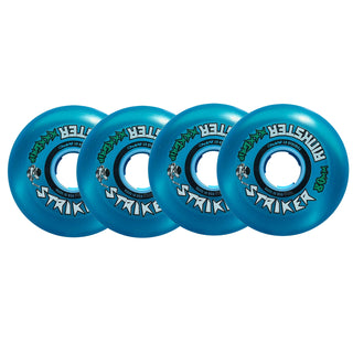 Rink Rat Roller Hockey Wheels Rinkster Striker 80mm XXX Grip Blue 4-Pack
