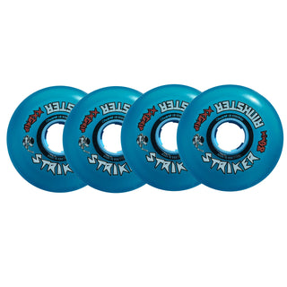 Rink Rat Roller Hockey Wheels Rinkster Striker 80mm XX Grip Blue 4-Pack