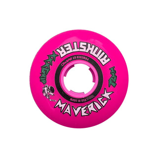 Rink Rat Roller Hockey Wheels Rinkster Maverick 72mm XXX Grip Pink 8-Pack