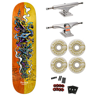 Real Premium Skateboard with Indy Trucks, Spitfire Wheels 8.06" Tanner Van Vark Stacked