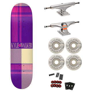 Real Premium Skateboard with Indy Trucks, Spitfire Wheels 8.06" Walker Highland