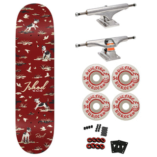 Real Premium Skateboard with Indy Trucks, Spitfire Wheels 8.06" Ishod Valentine