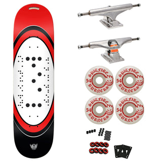 Real Premium Skateboard with Indy Trucks, Spitfire Wheels 8.25" Actions Realized Dan Mancina Redux