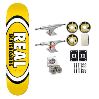 Real Skateboard Yellow 8.06" Independent Satori Premium Kit
