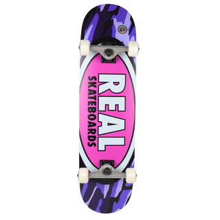 Real Complete Oval Camo Purple 8.0" Factory Assembled