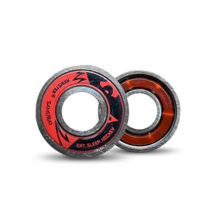 Rinkster Roller Hockey Bearings Samurai 6ix Ball Pro Set of 16
