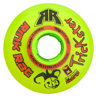 Rink Rat Roller Hockey Wheels - Trickster XX 76mm 79A Green/Red (8-Pack)