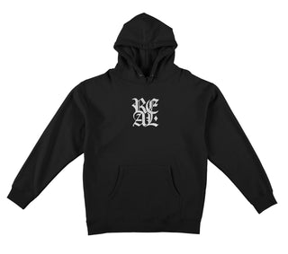 Real Skateboards Hoody Outsider Pullover Black