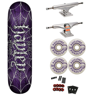 Real Premium Skateboard with Indy Trucks, Spitfire Wheels 8.5" Hayley Wilson Pro Oval