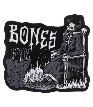 Bones Wheels Skateboard Sticker Reaper Hades 4" 5-Pack
