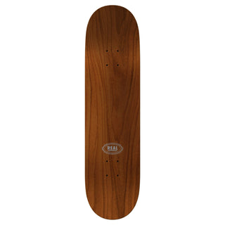 Real Skateboard Deck Classic Oval True Mid Grey 7.75" x 29.5"