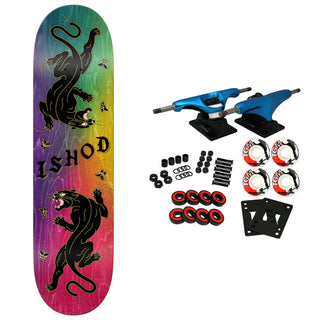 Real Skateboard Complete DBX Ishod Cat Scratch Twin Slick 8.25" x 31.8"