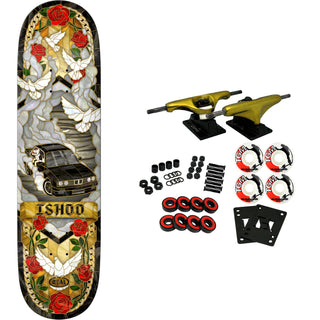 Real Skateboard Complete Ishod Cathedral Twin Gold 8.5" x 32.2"