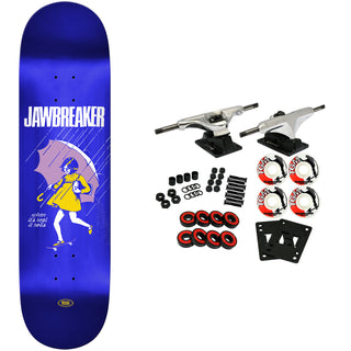 Real Skateboard Complete Jawbreaker Blue Foil 8.25" x 32"