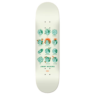 Real Skateboard Complete Jimmy Wilkins How Are You Cream 8.5" x 31.85"