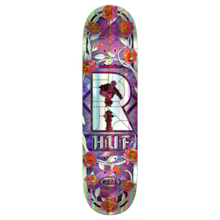 Real Skateboard Complete Huf Holographic Cathedral 8.25" x 32"