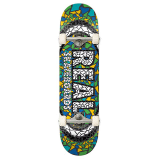 Real Skateboard Complete Mosaic Oval Melange 7.5" x 29" Factory Assembled