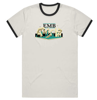 Real Skateboards Shirt EMB Natural/Black