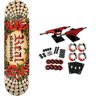 Real Skateboard Complete Harry Lintell Team Oval White 8.5" x 32.18"
