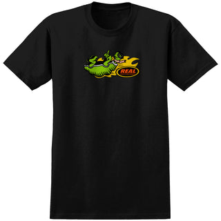 Real Skateboards Shirt Speed Black