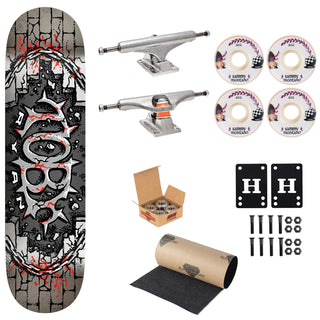 Real Premium Skateboard Complete Toby Ryan Oval 8.06" Ft. Independent/SML