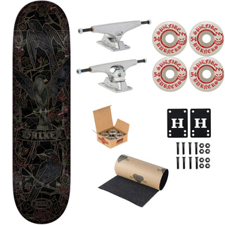 Real Premium Skateboard Complete Walker Black Sunday Cathedral 8.38" Ft. Krux/Spitfire/Independent
