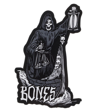 Bones Wheels Skateboard Sticker Reaper Crossing 4" 5-Pack