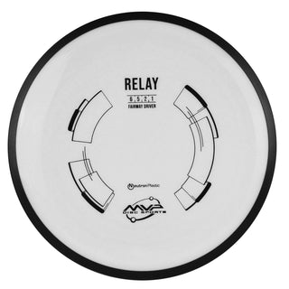 MVP Disc Golf Neutron Relay Fairway Driver 6/5/-2/1 White 158 grams
