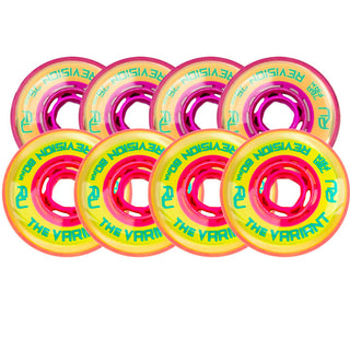 Revision Roller Hockey Wheels Indoor 76mm 80mm Hilo Variant Firm 76A 8-Pack