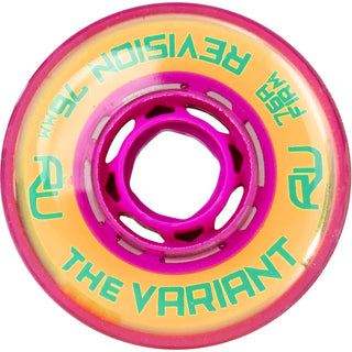 Revision Roller Hockey Wheels Indoor 76mm Variant Firm 76A 4-Pack