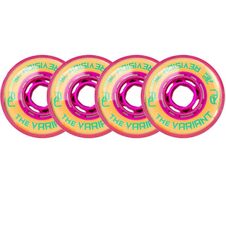 Revision Roller Hockey Wheels Indoor 76mm Variant Firm 76A 4-Pack
