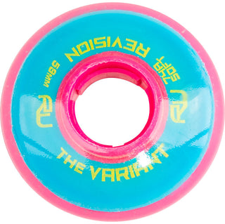Revision Roller Hockey Wheels Indoor 59mm Variant Soft 74A 4-Pack