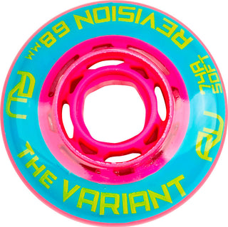 Revision Roller Hockey Wheels Indoor 68mm Variant Soft 74A Single Wheel
