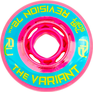 Revision Roller Hockey Wheels Indoor 72mm Variant Soft 74A Single Wheel